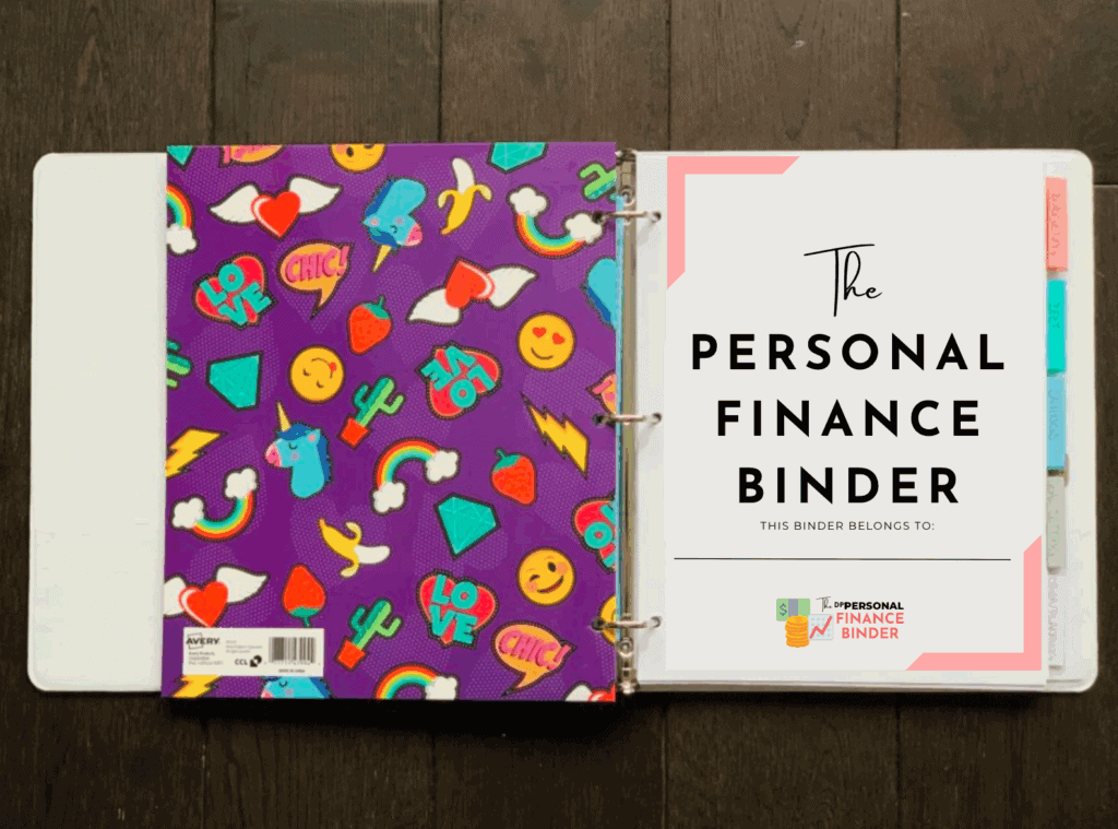 Personal Finance Binder